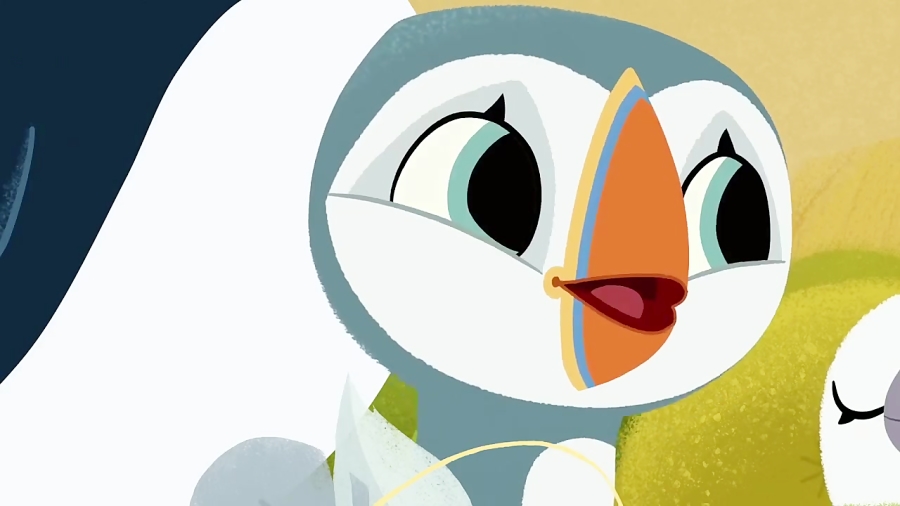 انیمیشن صخره پافین ها Puffin Rock - فصل 1 قسمت 6 ( 16 تا 18 )